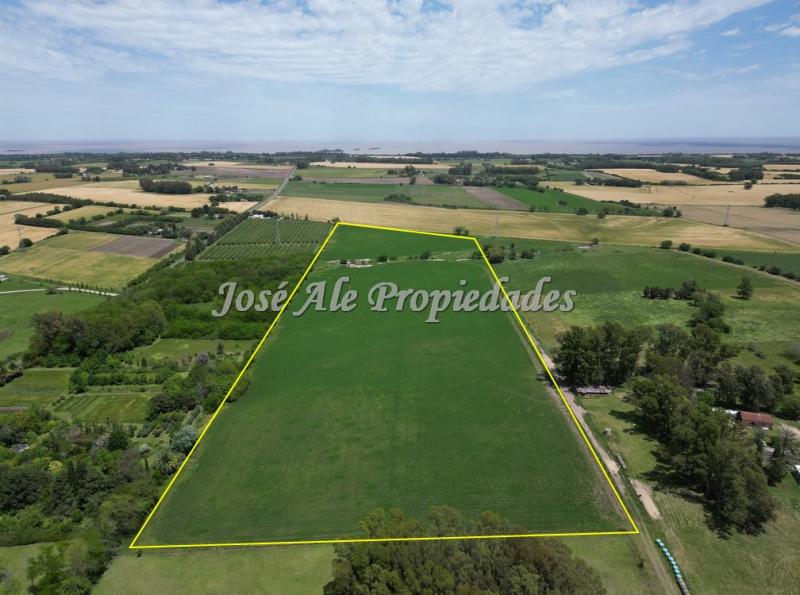 Campo Agrícola de 13 Has ubicado sobre Ruta 21 a pocos km del supermercado El Dorado y de Colonia del Sacramento.