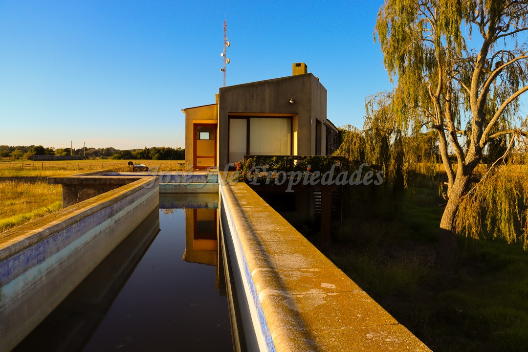 Imagen 9 de Una chacra desde donde podemos apreciar el horizonte y donde se juntan el agua y el cielo.