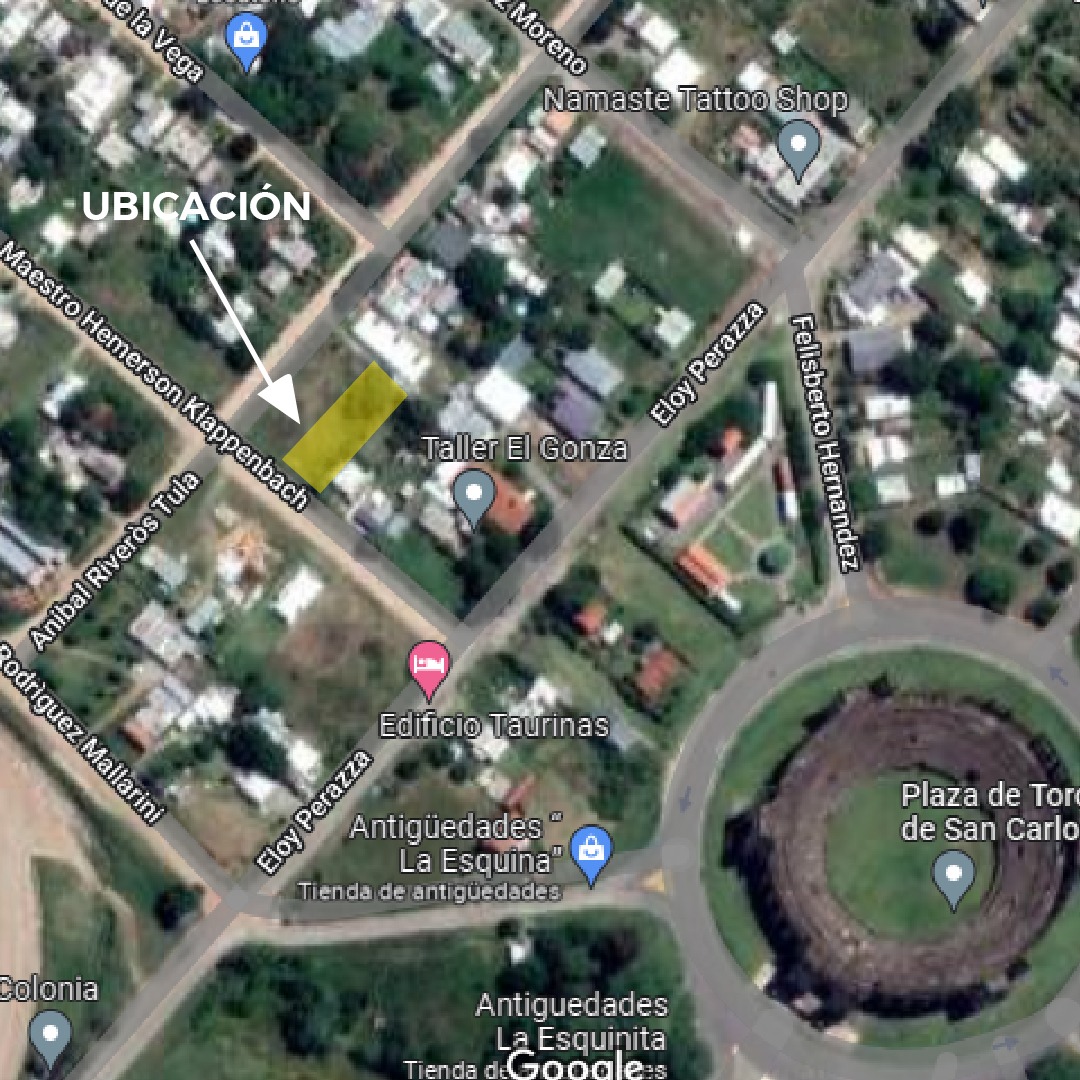 Imagen 10 de Terreno ubicado en Maestro Hemerson Klappenbach a tan solo 100 mts de la renovada Plaza de Toros, próximo a todos los servicios.